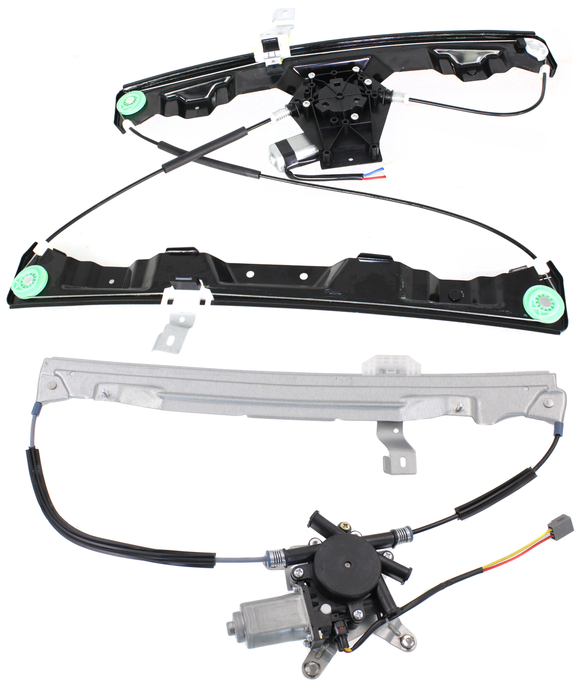 AM EXPLORER 02-10 MOUNTAINEER 02-10 FRONT AND REAR WINDOW REGULATOR RH Power w Motor SKU SET REPF462929-2R Partslink FO1351141 FO1551118 OEM 6L2Z7823200BA 6L2Z7827000BA
