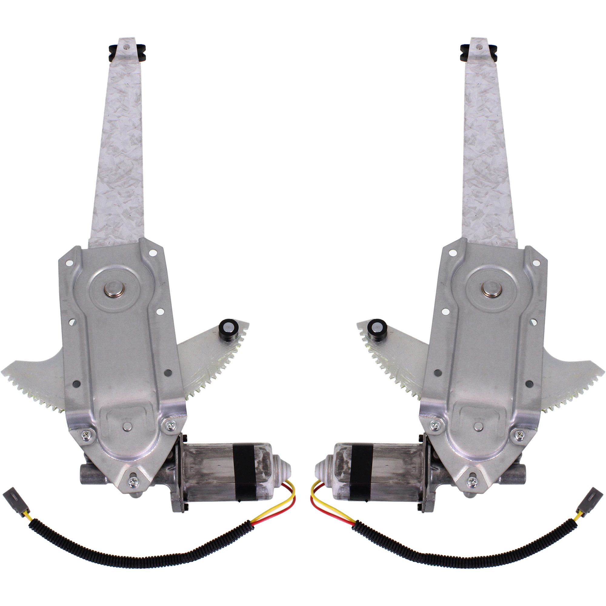 AM F SERIES 80-97 FRONT WINDOW REGULATOR RH AND LH Power w Motor SKU SET REPF462949 OEM F3TZ1523208A F3TZ1523209A