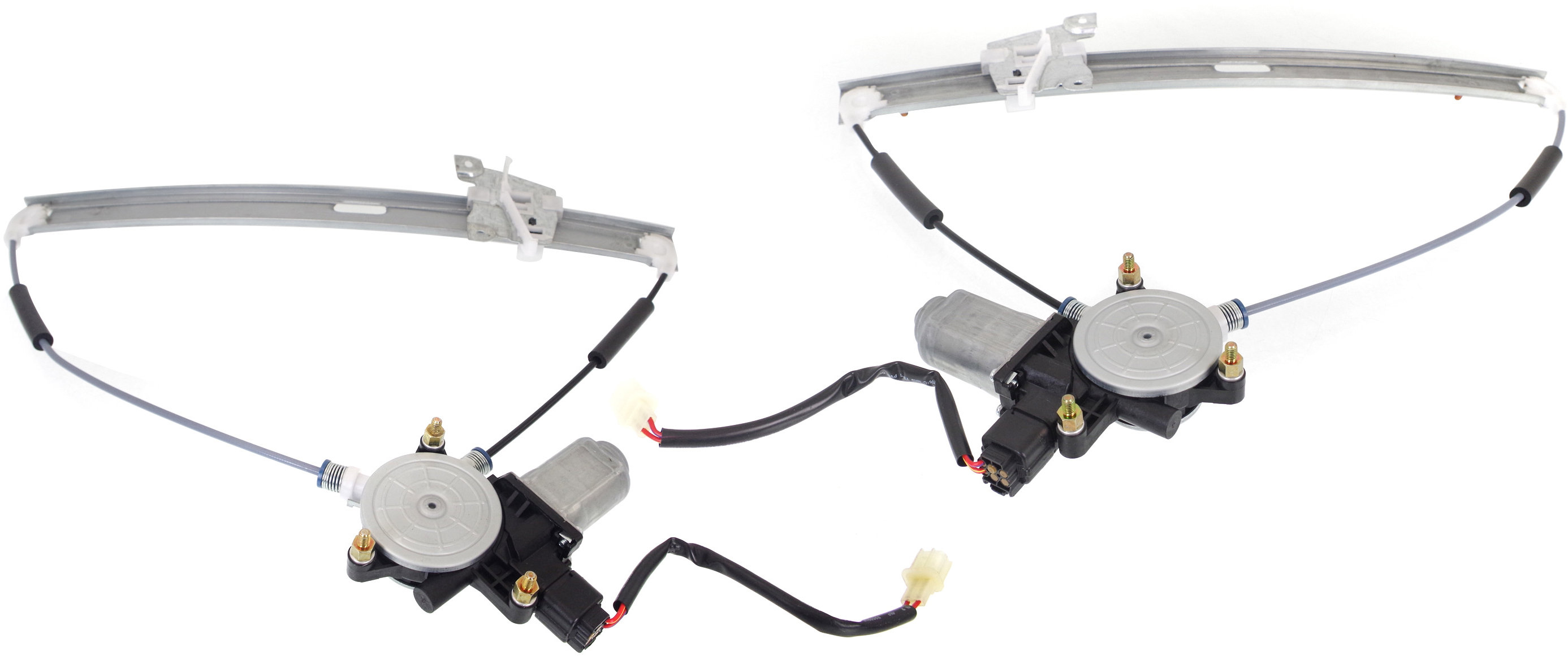 AM ESCAPE 08-12 MARINER 08-11 FRONT WINDOW REGULATOR RH AND LH Set of 2 Power w Motor 2 Pins SKU SET REPF462969 Partslink FO1351170 FO1350170 OEM AL8Z7823200A AL8Z7823201A
