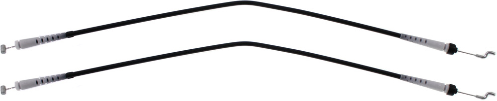 AM F SERIES 92-97 FRONT DOOR LATCH RH AND LH Latch Cable Inside SKU SET REPF465301-2 Partslink FO1314114 OEM F2TZ15221B00A
