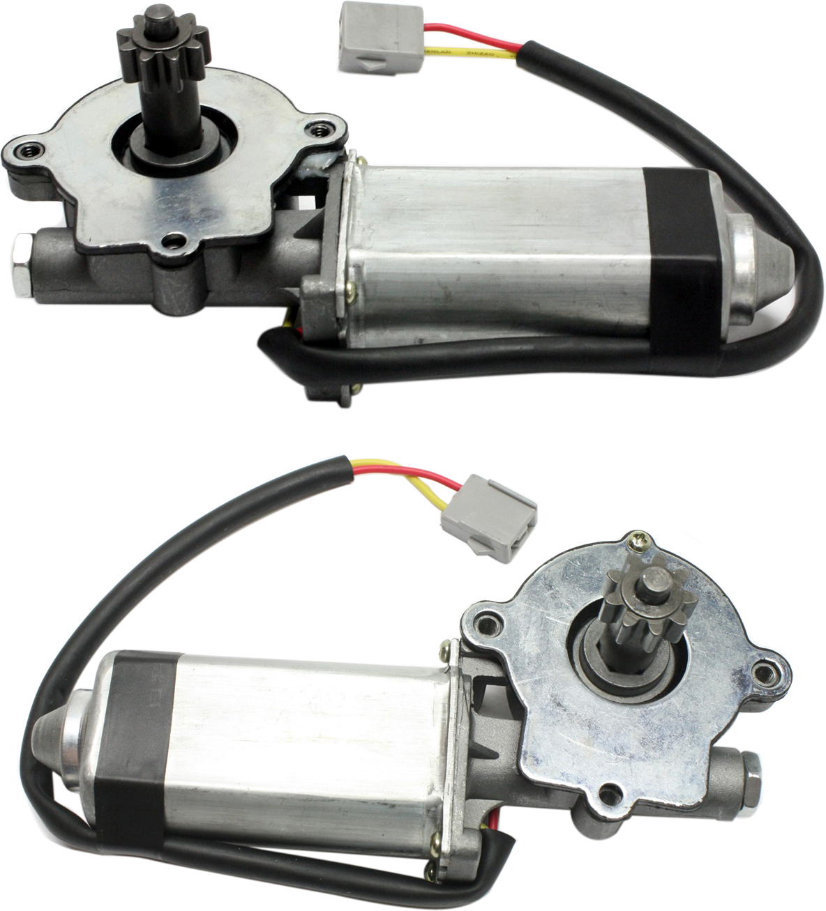 AM MUSTANG 84-93 WINDOW REGULATOR MOTOR Rear RH and LH Power w o Regulator Convertible SKU SET REPF468719 OEM E4ZZ76233V94ARM E4ZZ76233V95AR