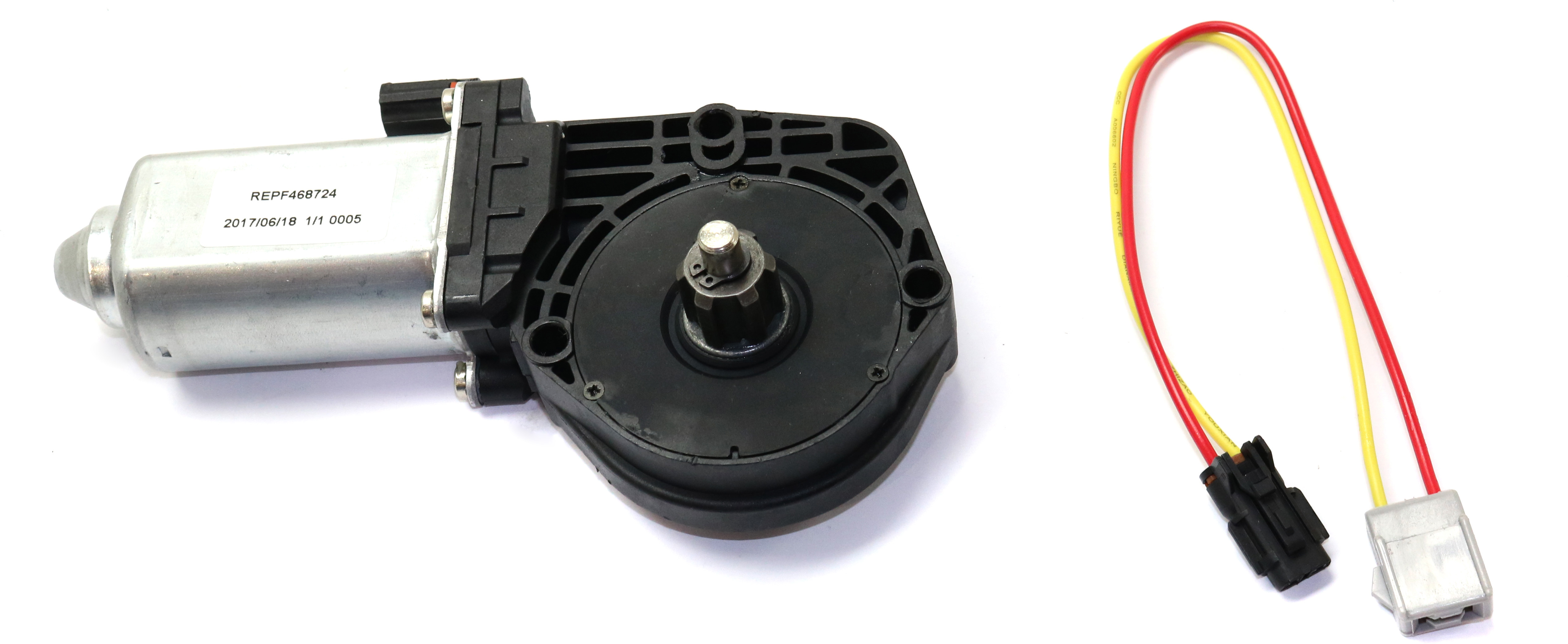 AM TOWN CAR 90-11 CROWN VICTORIA GRAND MARQUIS 92-11 WINDOW REGULATOR MOTOR Front RH AND LH =Rear LH SKU SET REPF468723 OEM F2VZ54233V95ARM 1W7Z5423395AA