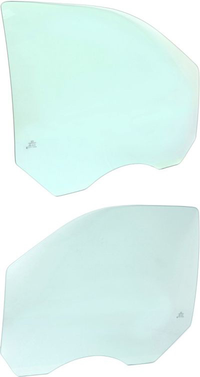 AM FORD F 150-04-14 FRONT DOOR GLASS RH and LH Green Tint Extended Crew Standard 09-14 Cab SKU SET REPF480111 OEM 4L3Z1821410AA DD10464GTNN 4L3Z
