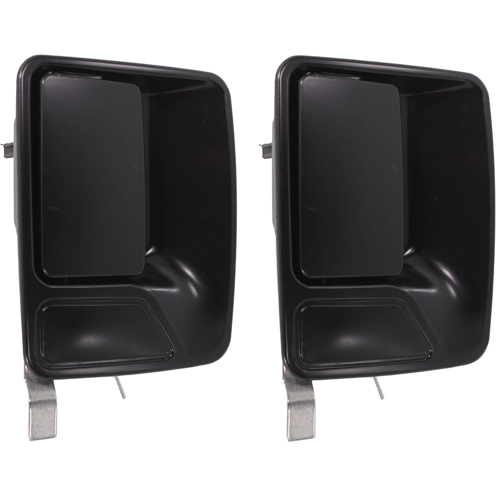 AM F SERIES SUPER DUTY 99-16 FRONT AND REAR EXTERIOR DOOR HANDLE RH Primed w out Key Hole Set of 2 SKU SET REPF491319-2 Partslink FO1521123 OEM 5C3Z2626600AAA 7C3Z3626604APPT