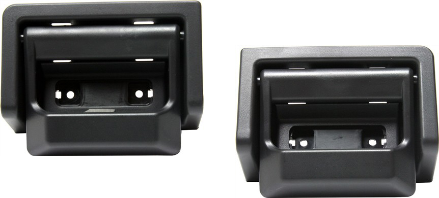 AM F 150-04-08 REAR DOOR HANDLE RH AND LH Inside Black SuperCab SKU SET REPF491323 Partslink FO1553114 FO1552114 OEM 8L3Z1822600AA 8L3Z1822601AA