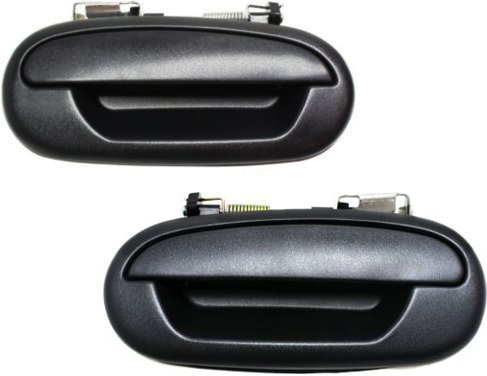 AM EXPEDITION 97-02 F 150-01-03 REAR EXTERIOR DOOR HANDLE RH AND LH Outside Textured Black F 150 F 250 Crew Cab SKU SET REPF491347 Partslink FO1520114 FO1521114 OEM FO1520114 F75Z7826601 FO152111