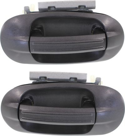 AM EXPEDITION NAVIGATOR 03-14 REAR EXTERIOR DOOR HANDLE RH AND LH Textured Black w o Keyhole SKU SET REPF491369 OEM 9L1Z7826604AA 9L1Z7826605AA