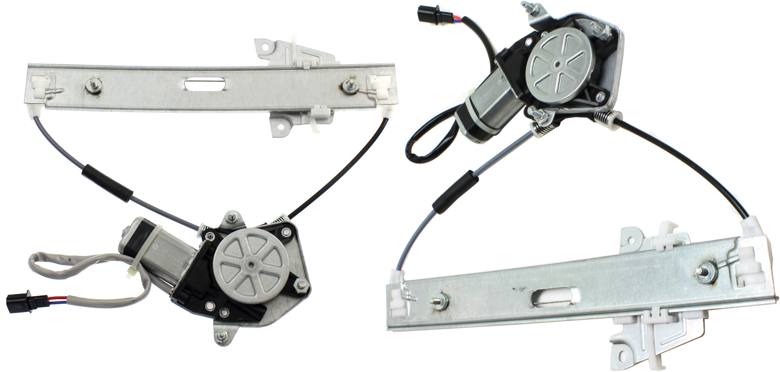 AM ESCAPE 01-07 MARINER 05-07 REAR WINDOW REGULATOR RH AND LH Power w Motor SKU SET REPF491707 Partslink FO1551116 FO1550116 OEM 6L8Z7827000BA 6L8Z7827001BA