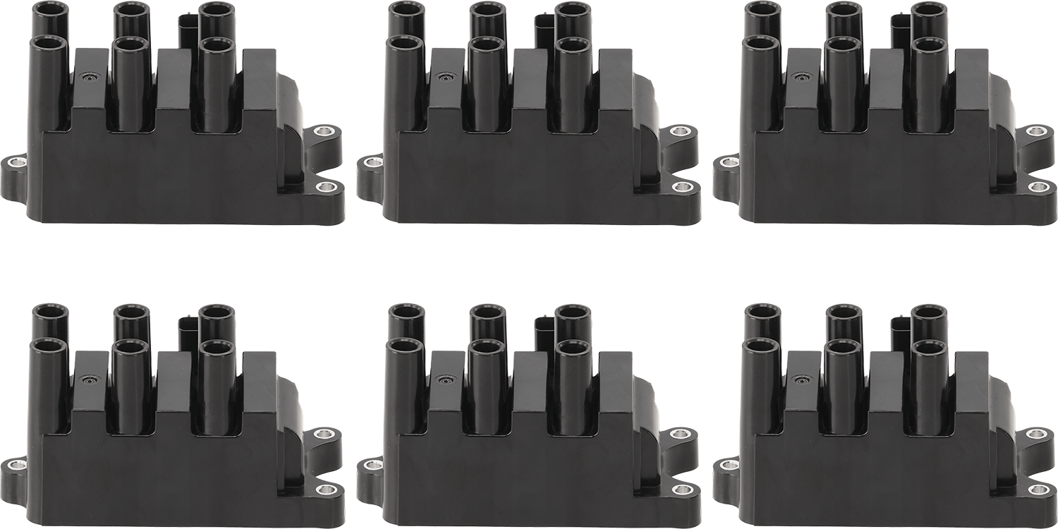 AM RANGER 01-08 IGNITION COIL Set of 6-12 Volts Pin Terminal Direct Ignition Mounting Location Coil Pack SKU SET REPF504605-6