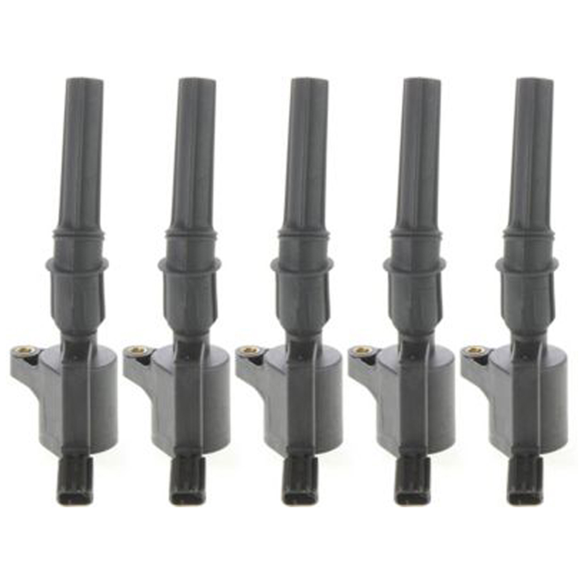 AM EXPEDITION 97-04 E 350 SUPER DUTY 99-19 IGNITION COIL Set of 5-12Volts Coil on Plug SKU SET REPF504607-5