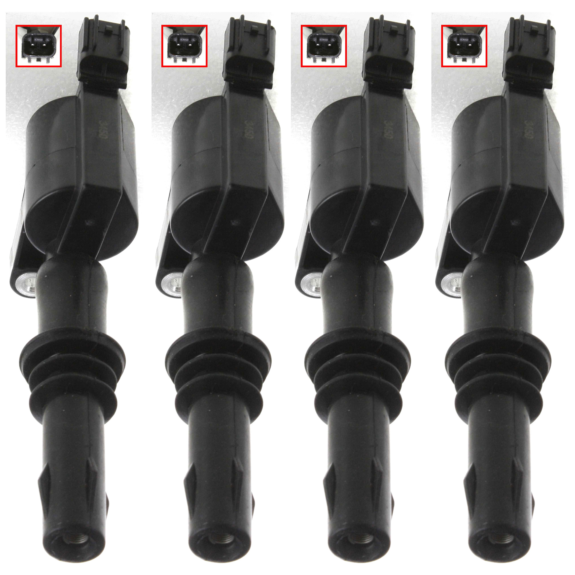 AM MUSTANG 05-08 MARK LT 06-08 IGNITION COIL 12V Pin Terminal Direct Ignition Mounting Location Coil on Plug SKU SET REPF504608-4