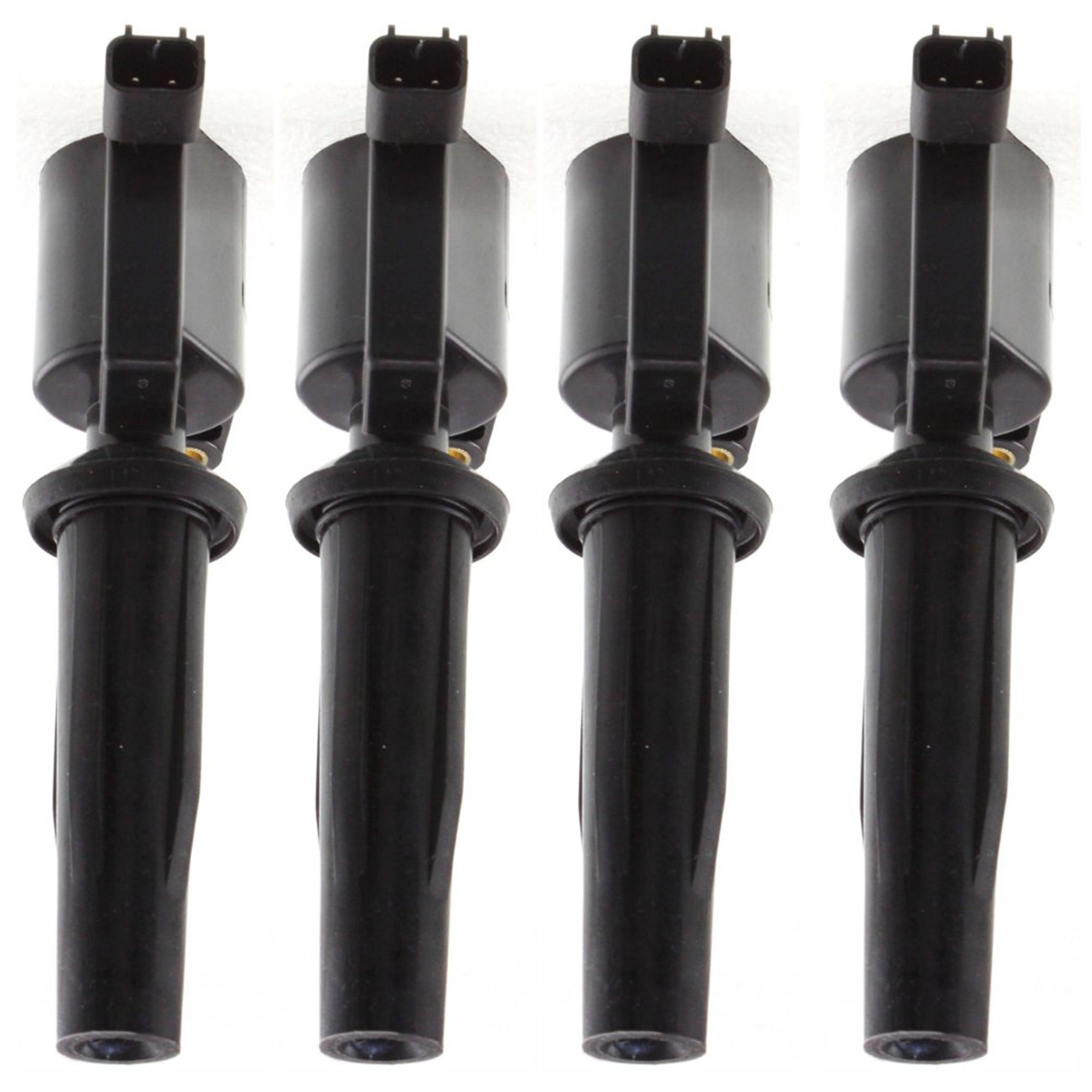AM 3-04-05 IGNITION COIL Set of 4-12 Volts Blade Type 2 Prong Male Terminal SKU SET REPF504611-4 OEM 5053-48846-50089-140505-250089