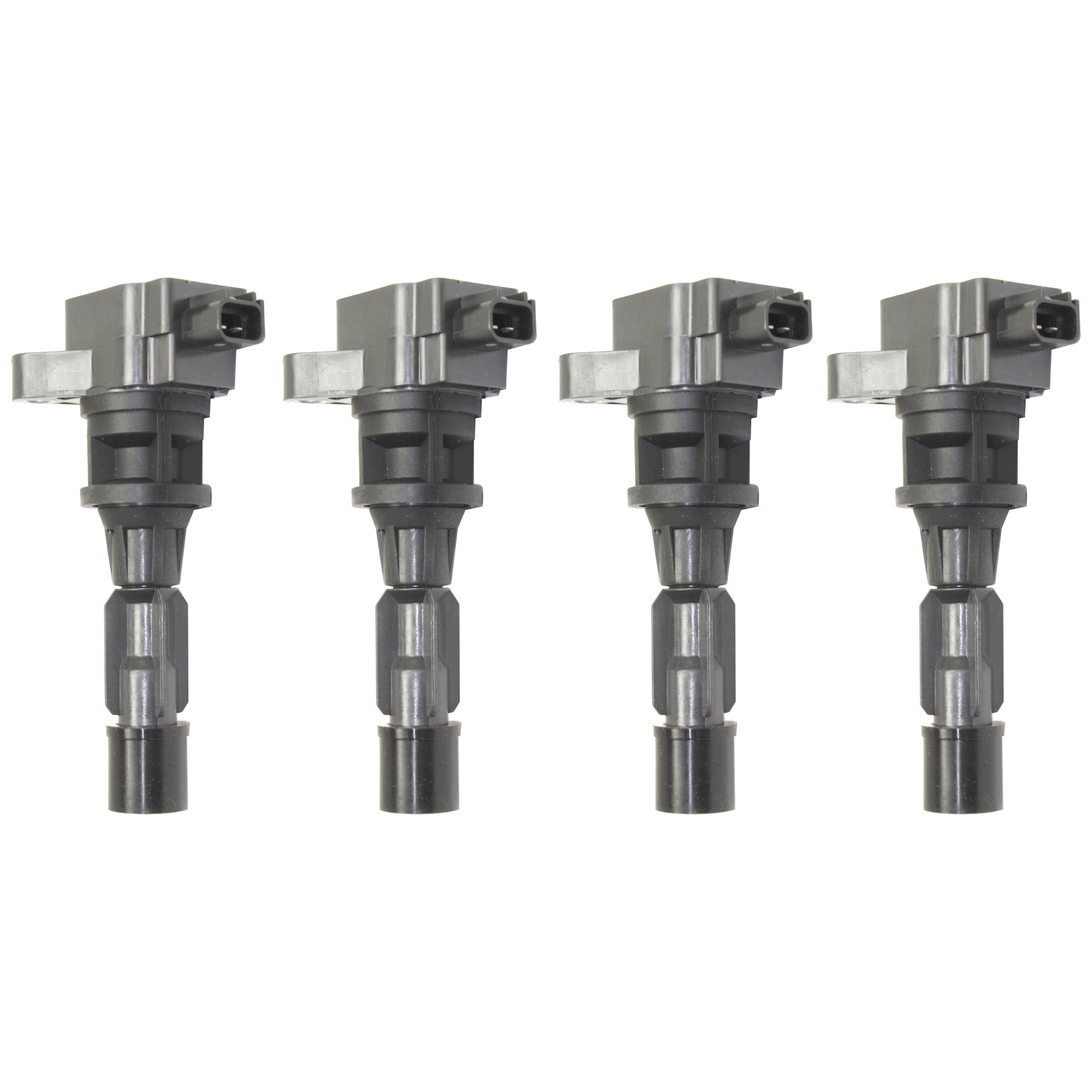 AM FUSION MILAN 06-09 IGNITION COIL 4 Cyl 2.3L 2 Male Terminals Blade Type Direct Ignition Mounting Location 12V Set of 4 SKU SET REPF504622-4