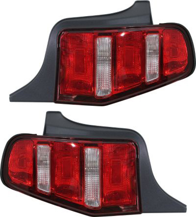 AM MUSTANG 10-12 TAIL LAMP RH AND LH Lens and Housing CAPA SKU SET REPF730109Q