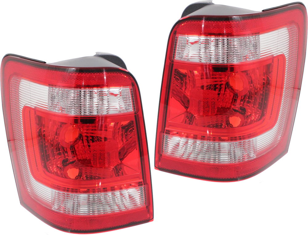 AM ESCAPE 08-12 TAIL LAMP RH AND LH Lens and Housing SKU SET REPF730113 Partslink FO2801210 FO2800210 OEM 8L8Z13404A 8L8Z13405A