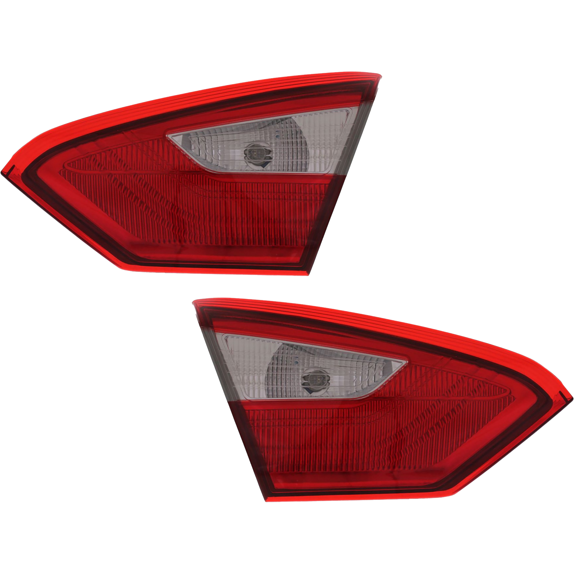 AM FOCUS 12-14 TAIL LAMP RH AND LH Inner Assembly Sedan CAPA SKU SET REPF730137Q Partslink FO2802104C FO2803104C OEM BM5Z13404B BM5Z13405A