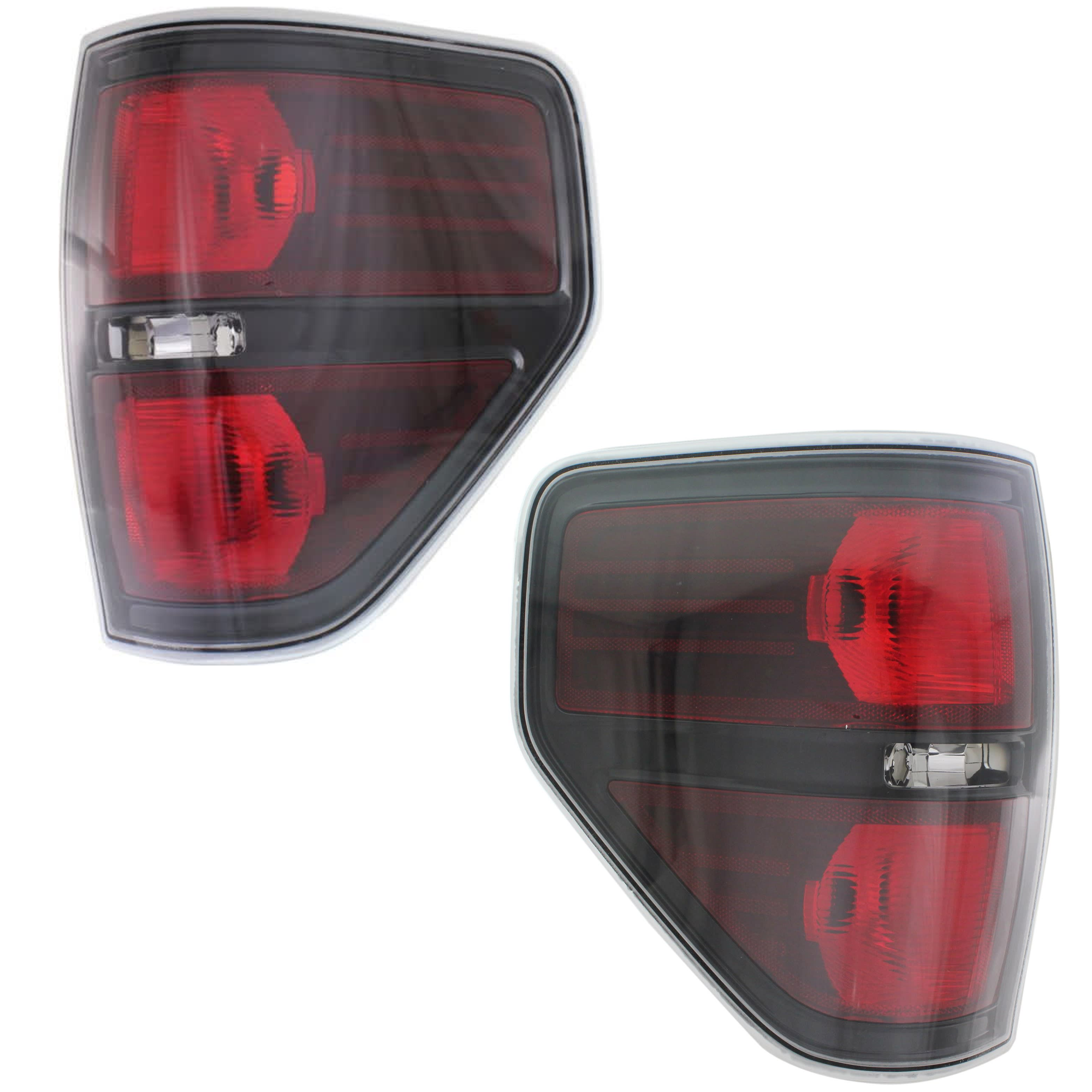 AM F 150-10-14 TAIL LAMP RH AND LH Lens and Housing Halogen Styleside Harley Davidson Edition SVT Raptor Models SKU SET REPF730156 Partslink FO2818148 FO2819148 OEM BL3Z13404AB BL3Z13405AB