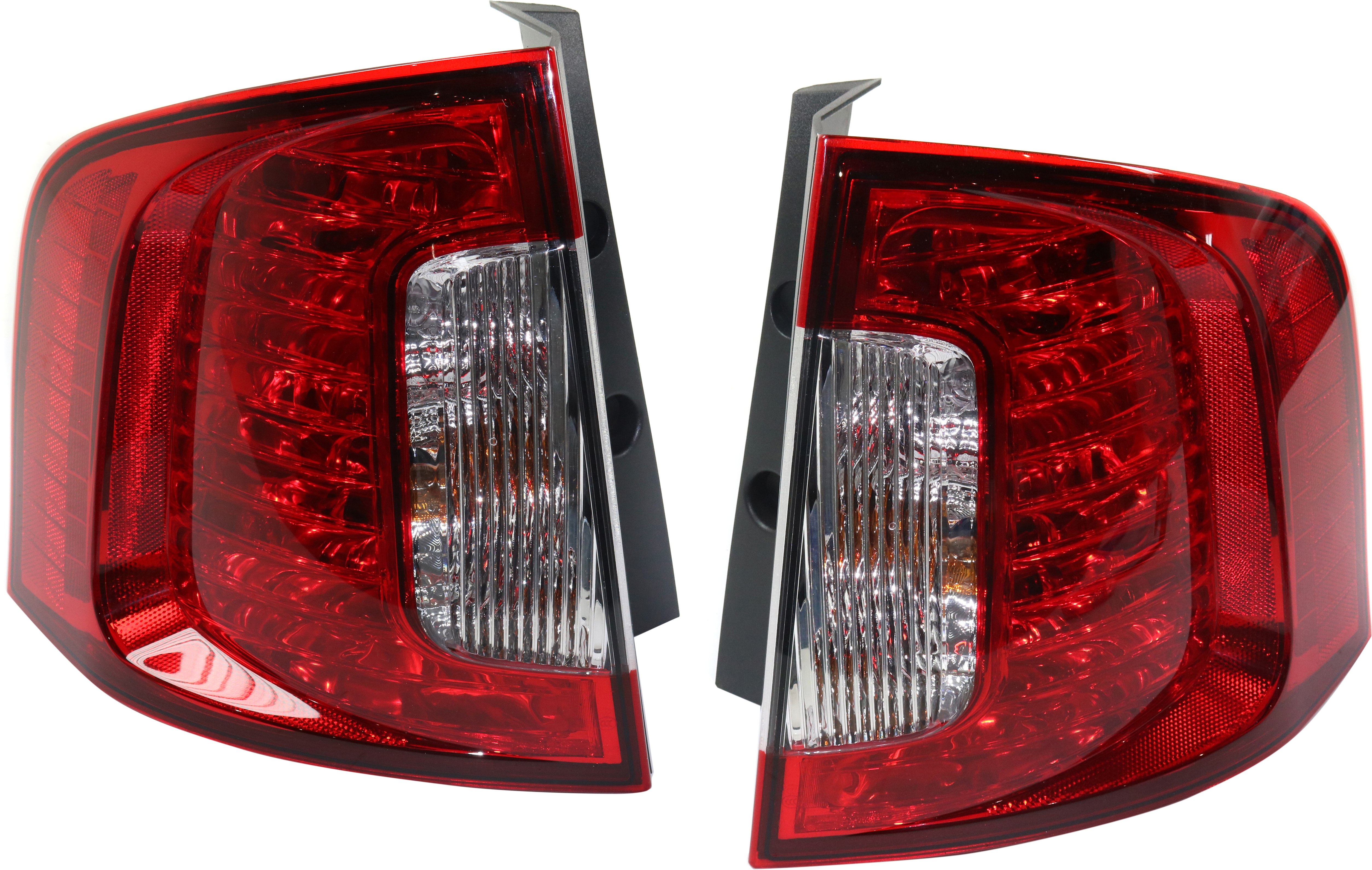 AM EDGE 11-14 TAIL LAMP RH AND LH Assembly Exc. Sport Model CAPA SKU SET REPF730173Q Partslink FO2800223C FO2801223C OEM BT4Z13404B BT4Z13405B