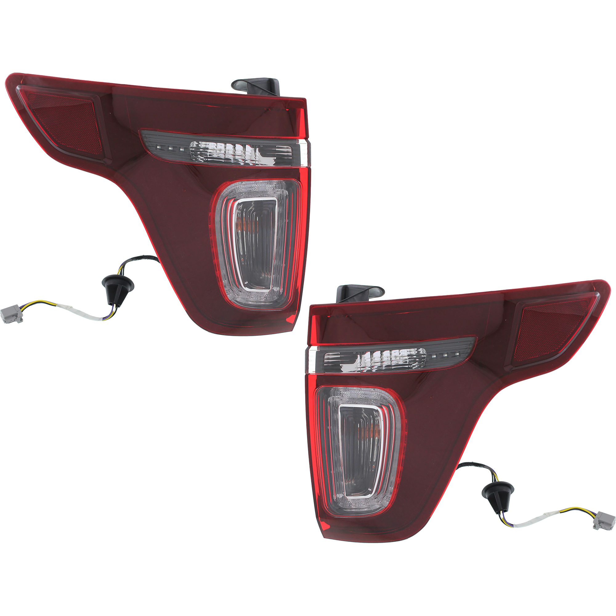 AM EXPLORER 13-15 TAIL LAMP RH AND LH Assembly Type 3 SKU SET REPF730177 Partslink FO2801230 FO2800230 OEM DB5Z13404C DB5Z13405C