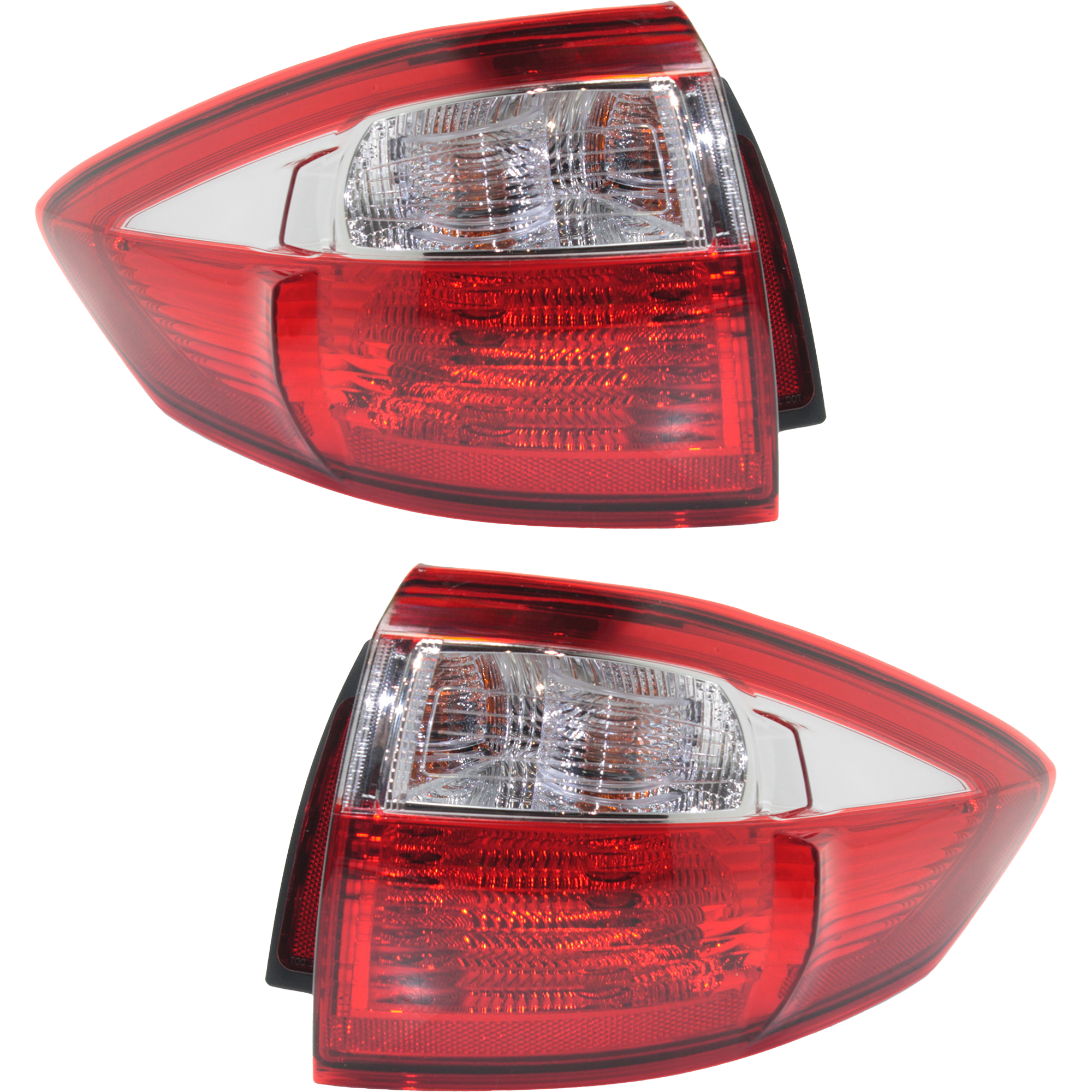 AM C MAX 13-16 TAIL LAMP RH AND LH Outer Assembly CAPA SKU SET REPF730197Q Partslink FO2805112C FO2804112C OEM DM5Z13404A DM5Z13405A