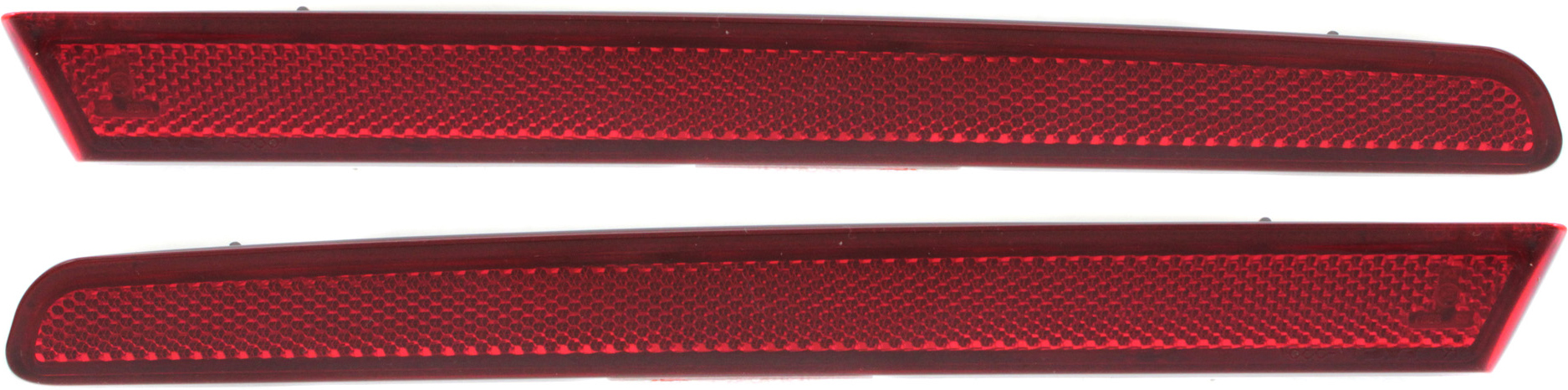 AM EXPLORER EXPLORER POLICE 11-15 REAR BUMPER REFLECTOR RH AND LH SKU SET REPF734901 Partslink FO1185100 FO1184100 OEM BB5Z15A449C BB5Z15A448B
