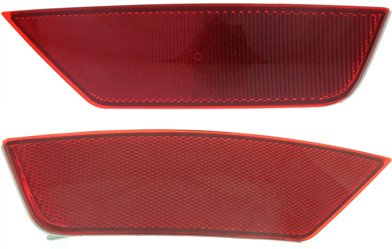 AM ESCAPE 13-19 REAR BUMPER REFLECTOR RH AND LH CAPA SKU SET REPF734905Q Partslink FO1185102C FO1184102C OEM CJ5Z15A449A CJ5Z15A449B