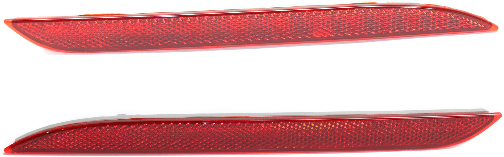 AM MUSTANG 15-17 REAR BUMPER REFLECTOR RH AND LH Convertible Coupe CAPA SKU SET REPF734913Q Partslink FO1185105C FO1184105C OEM FR3Z15A448A FR3Z15A449A