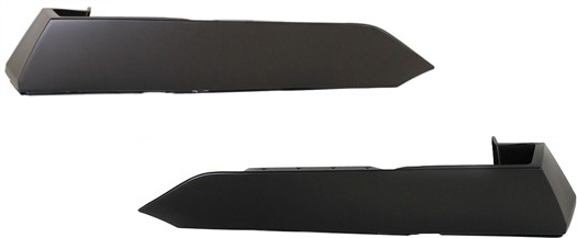 AM EXPEDITION 07-17 REAR BUMPER END RH AND LH Extension w o Wheel Opening Mldgs Exc. EL Max Models SKU SET REPF761103 Partslink FO1104129 FO1105129 OEM 7L1Z17810APTM 7L1Z17811APTM