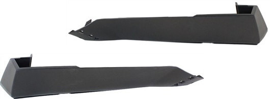 AM EXPEDITION 07-17 REAR BUMPER END RH AND LH Extension w Wheel Opening Mldgs EL Max Models SKU SET REPF761105 Partslink FO1104132 FO1105132 OEM 7L1Z17810DPTM 7L1Z17811DPTM