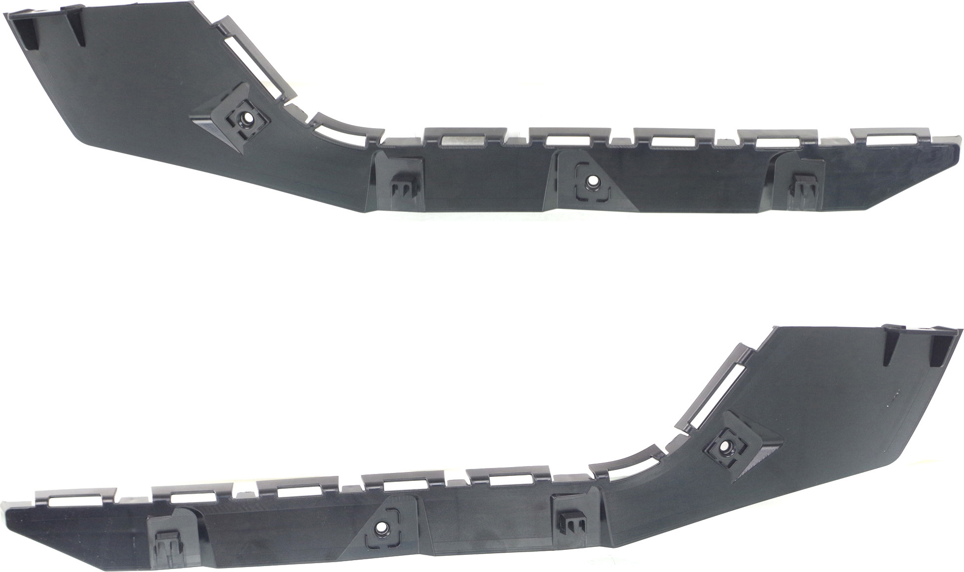 AM FUSION 10-12 REAR BUMPER SUPPORT RH AND LH Side Cover Plastic SKU SET REPF762210 Partslink FO1143121 FO1142121 OEM AE5Z17D948A AE5Z17D995A
