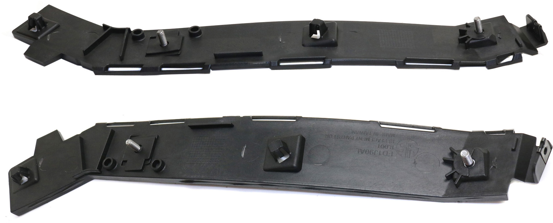 AM FOCUS 08-11 REAR BUMPER SUPPORT RH AND LH Side Cover SKU SET REPF762301 Partslink FO1143120 FO1142120 OEM 8S4Z17D948A 8S4Z17D948B