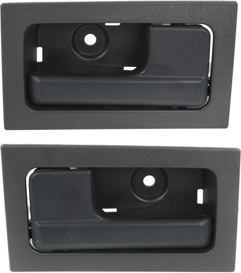 AM F 150-09-14 TRANSIT 350-15-21 FRONT AND REAR INTERIOR DOOR HANDLE RH AND LH SKU SET REPFD462149 Partslink FO1353151 FO1352151 OEM 9L3Z1522600AB 9L3Z1522600AC 9L