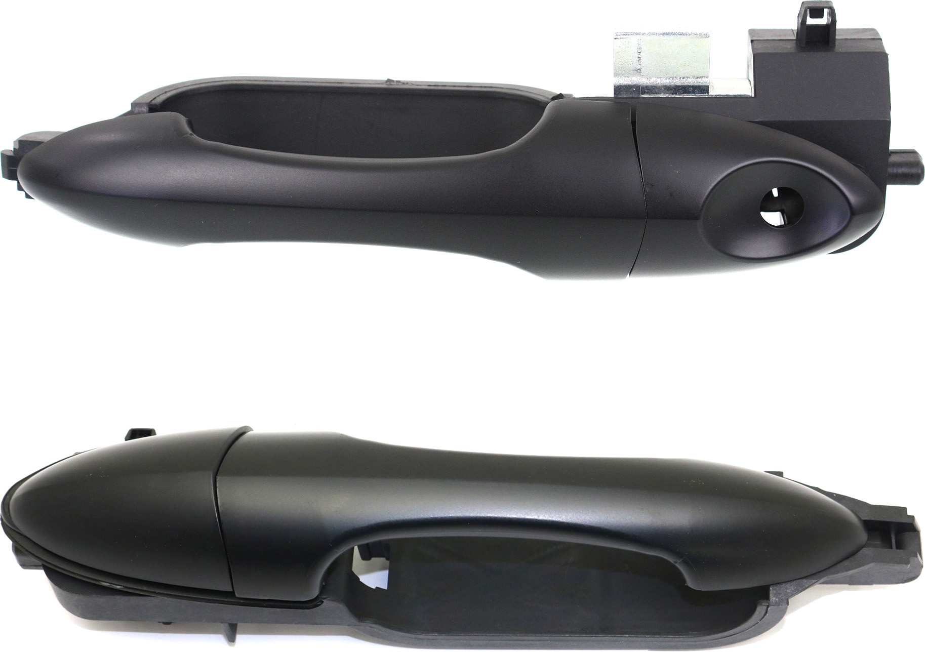 AM FOCUS 00-07 FRONT EXTERIOR DOOR HANDLE RH AND LH Smooth Black Handle+Cover+Pad+Base w o Keyhole Plastic SKU SET REPFD462191K OEM 2T2Z7822404BAPTM 2T2Z5422088BA