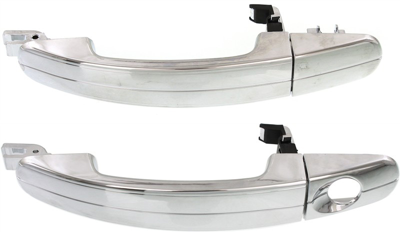 AM FOCUS 12-14 ESCAPE 13-17 FRONT DOOR HANDLE RH AND LH Outside All Chrome Plastic =REAR RH LH SKU SET REPFD462197 OEM 1323272 PFM