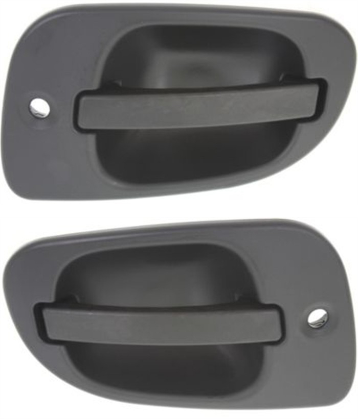 AM CASCADIA M2-08-12 FRONT EXTERIOR DOOR HANDLE RH AND LH Txtrd Blk Plastic+Metal SKU SET REPFL462109 OEM A1853241001R A1853241001L
