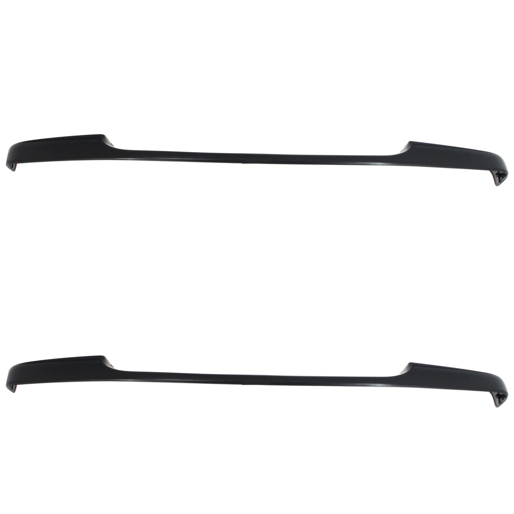 AM SIERRA P U 99-02 FRONT BUMPER MOLDING RH AND LH Cushion Black SLE SLT Models SKU SET REPG010102-2