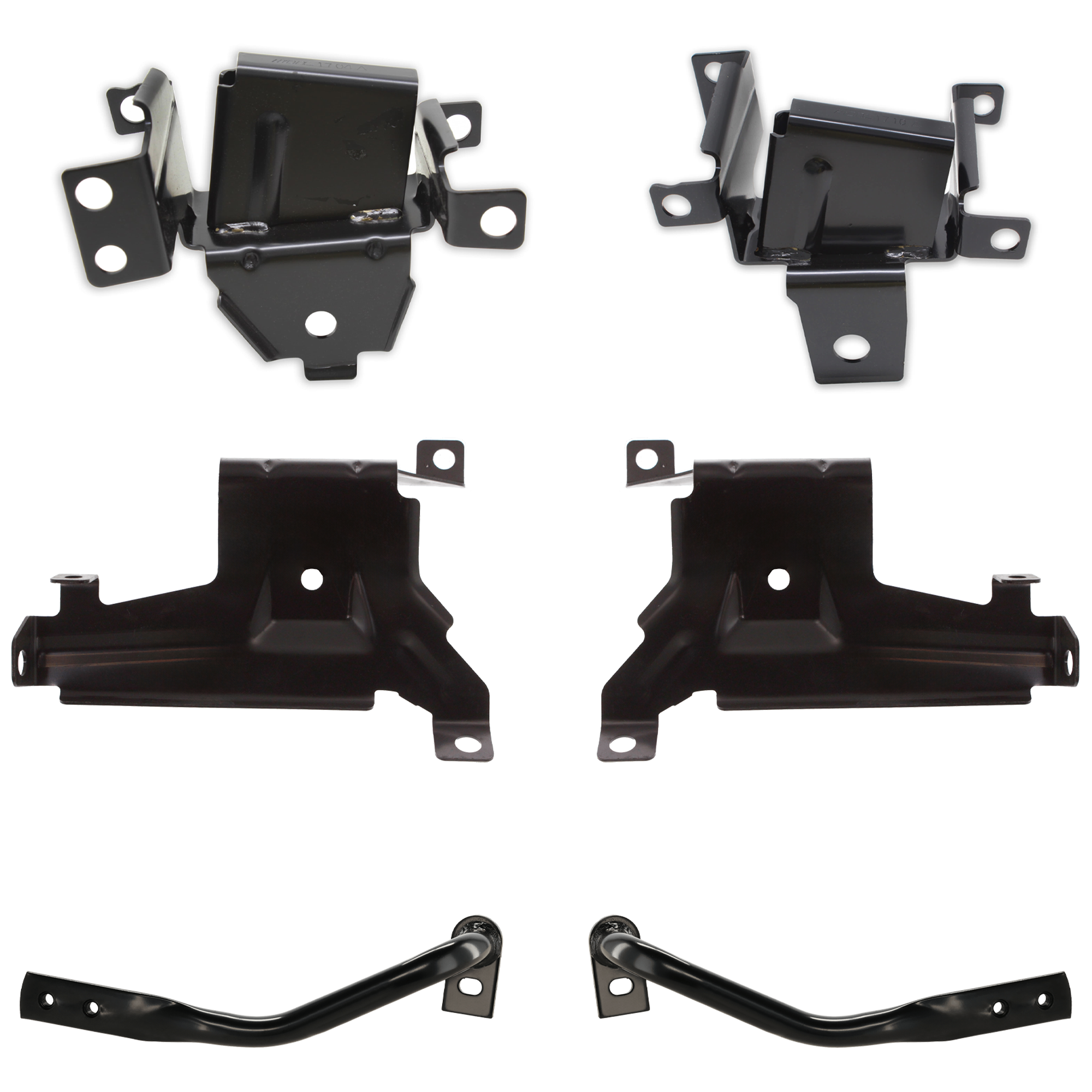 AM SIERRA 1500-07-13 ACCORD 08-12 FRONT BUMPER BRACKET RH AND LH Inner and Outer Set of 6 SKU SET REPG013101 A Partslink GM1042107 GM1043107 GM1066182 GM1066185 GM1067182 GM1067185 OEM 15901538-15901539-22767056-227