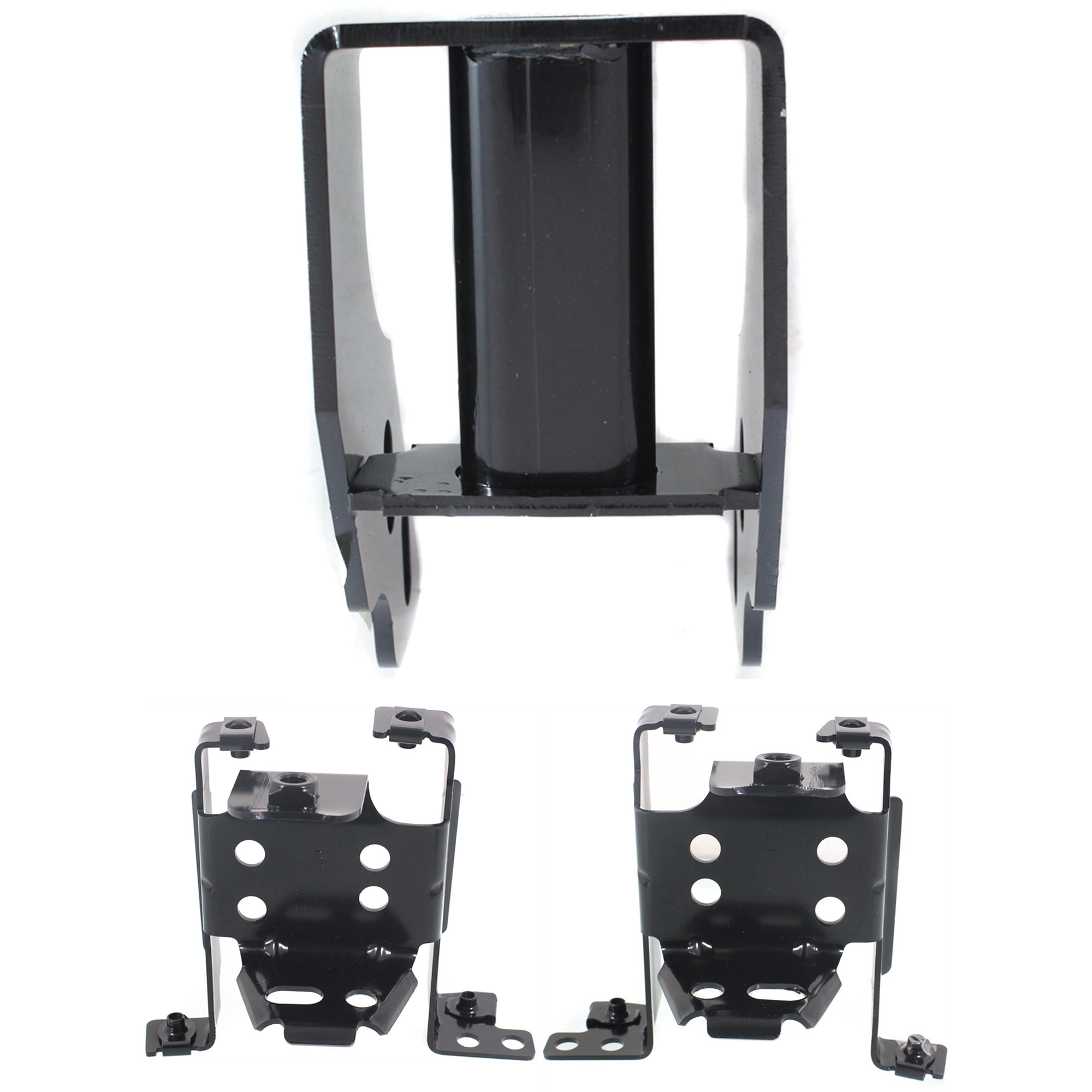 AM SIERRA 2500 HD 3500 HD 11-14 FRONT BUMPER BRACKET RH AND LH Inner Set of 3 SKU SET REPG013111 D Partslink GM1062102 GM1063102 GM1066195 OEM 20966182-25832380-25832381