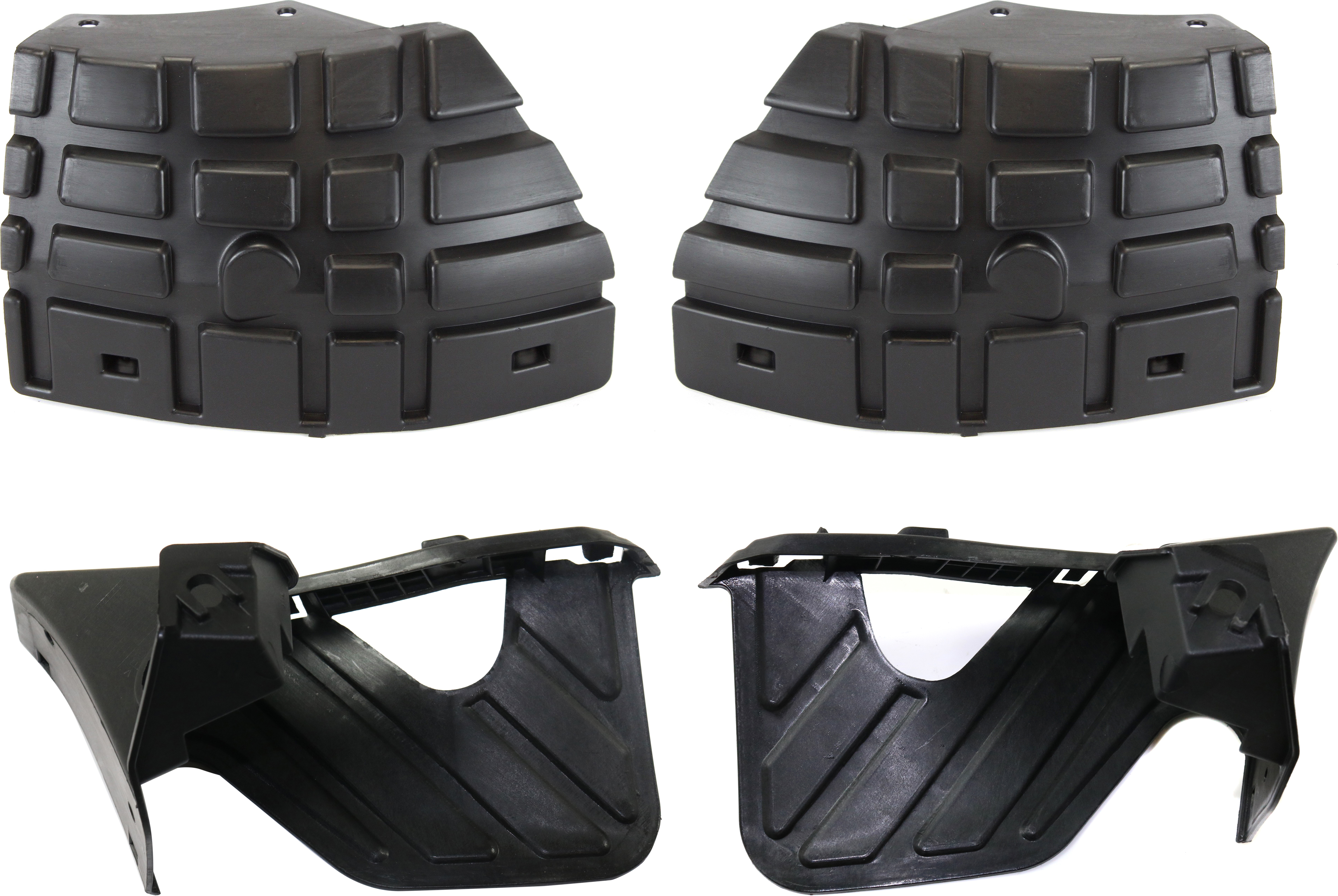 AM SIERRA 2500 HD 3500 HD 07-10 FRONT BUMPER SUPPORT Set of 4 RH and LH Front and Rear Section Excludes 2007 Classic SKU SET REPG019105-4 Partslink GM1042120 GM1043120 GM1042127 GM1043127 OEM 20880924-20880925-25966393-259