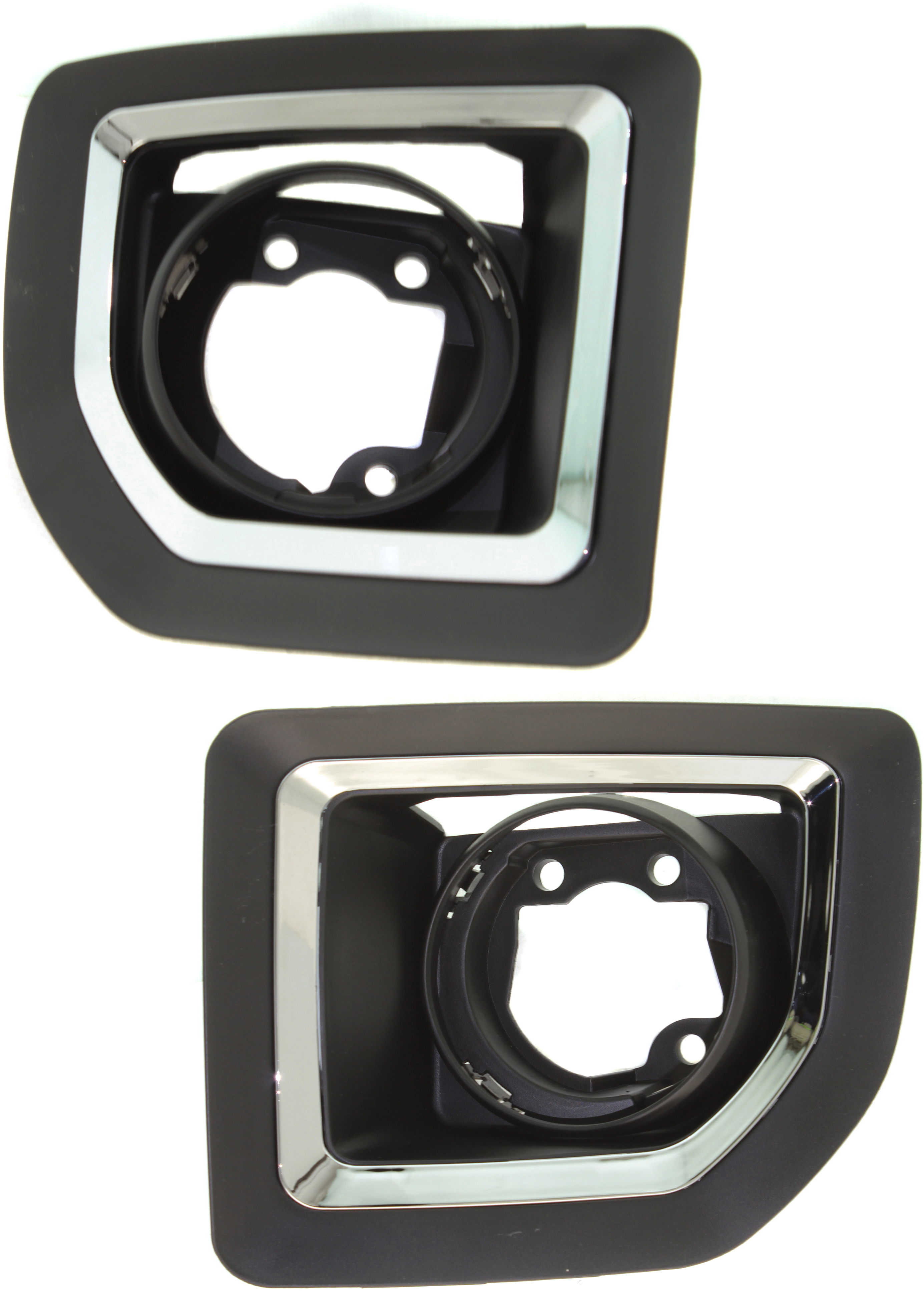 AM SIERRA 2500 HD SIERRA 3500 HD 15-19 FRONT FOG LAMP MOLDING RH AND LH Primed SKU SET REPG108205 Partslink GM1039203 GM1038203 OEM 23178898-23178897