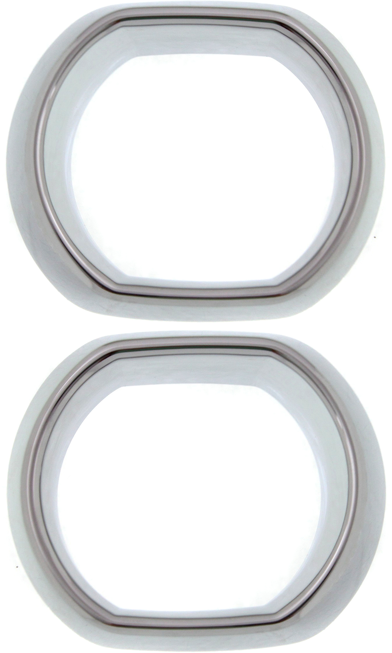 AM ACADIA 13-16 ACADIA LIMITED 17-17 FRONT FOG LAMP MOLDING RH AND LH Chrome SKU SET REPG108601 Partslink GM1039147 GM1038147 OEM 22814526-20982386