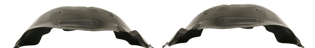 AM SIERRA 2500 HD 3500 HD 07-10 FRONT FENDER LINER RH AND LH SKU SET REPG222101 Partslink GM1249200 GM1248200 OEM 25828532-25828531