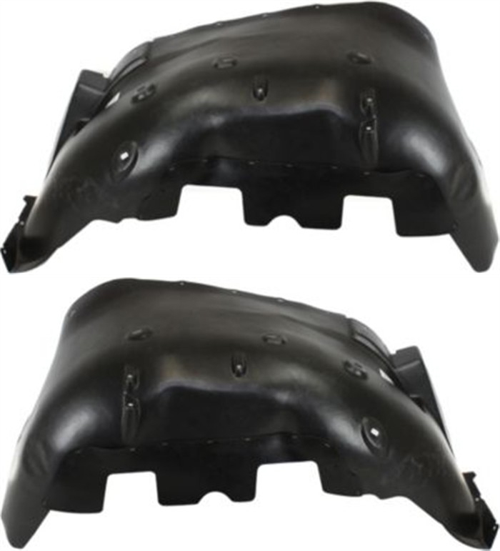 AM SIERRA 2500 HD 3500 HD 11-14 FRONT FENDER LINER RH AND LH SKU SET REPG222107 Partslink GM1249233 GM1248233 OEM 22739803-22739802