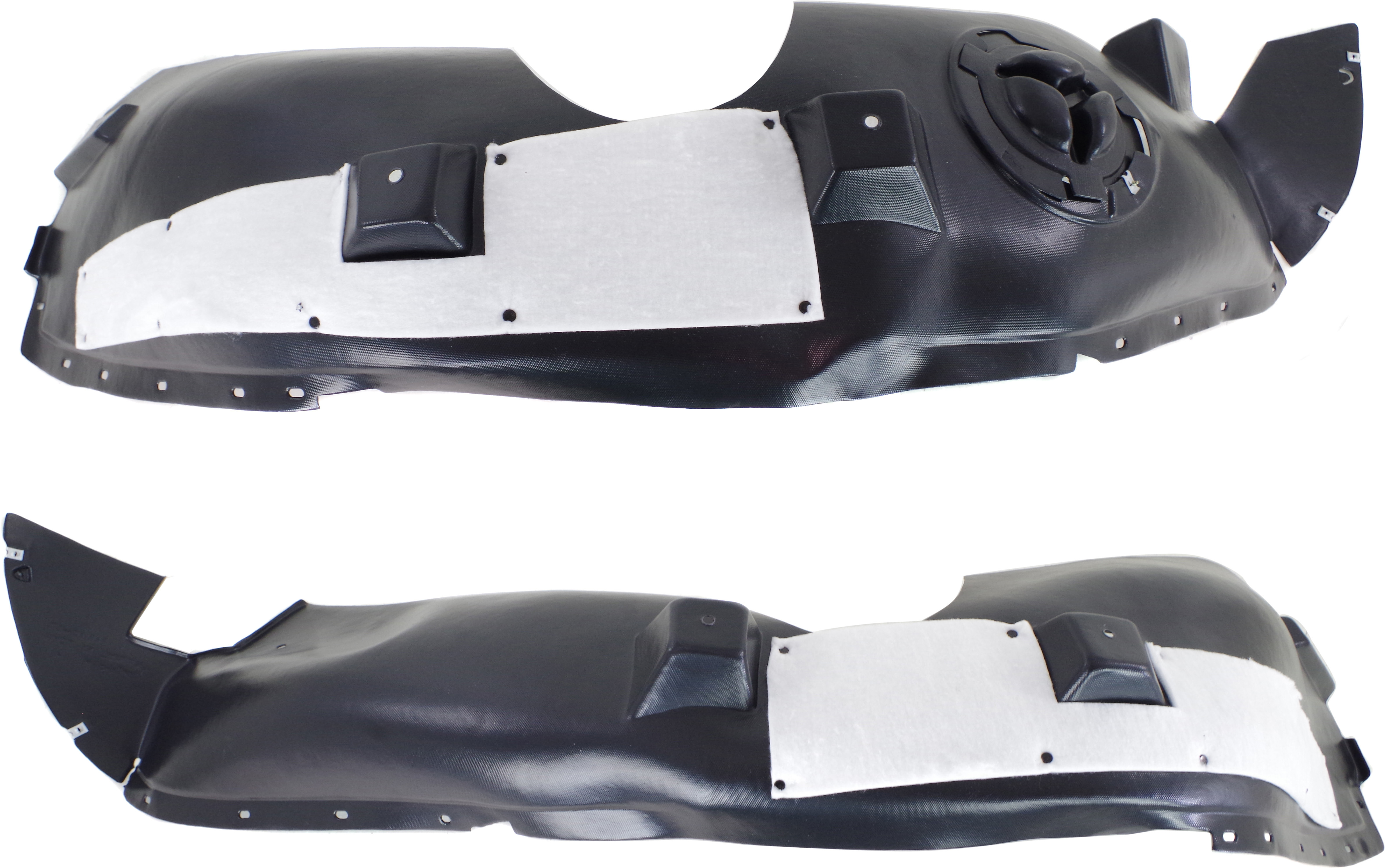 AM TERRAIN 14-17 FRONT FENDER LINER RH AND LH Assembly Plastic Vacuum Form SKU SET REPG222115 OEM 23271689 PFM 23271690 PFM