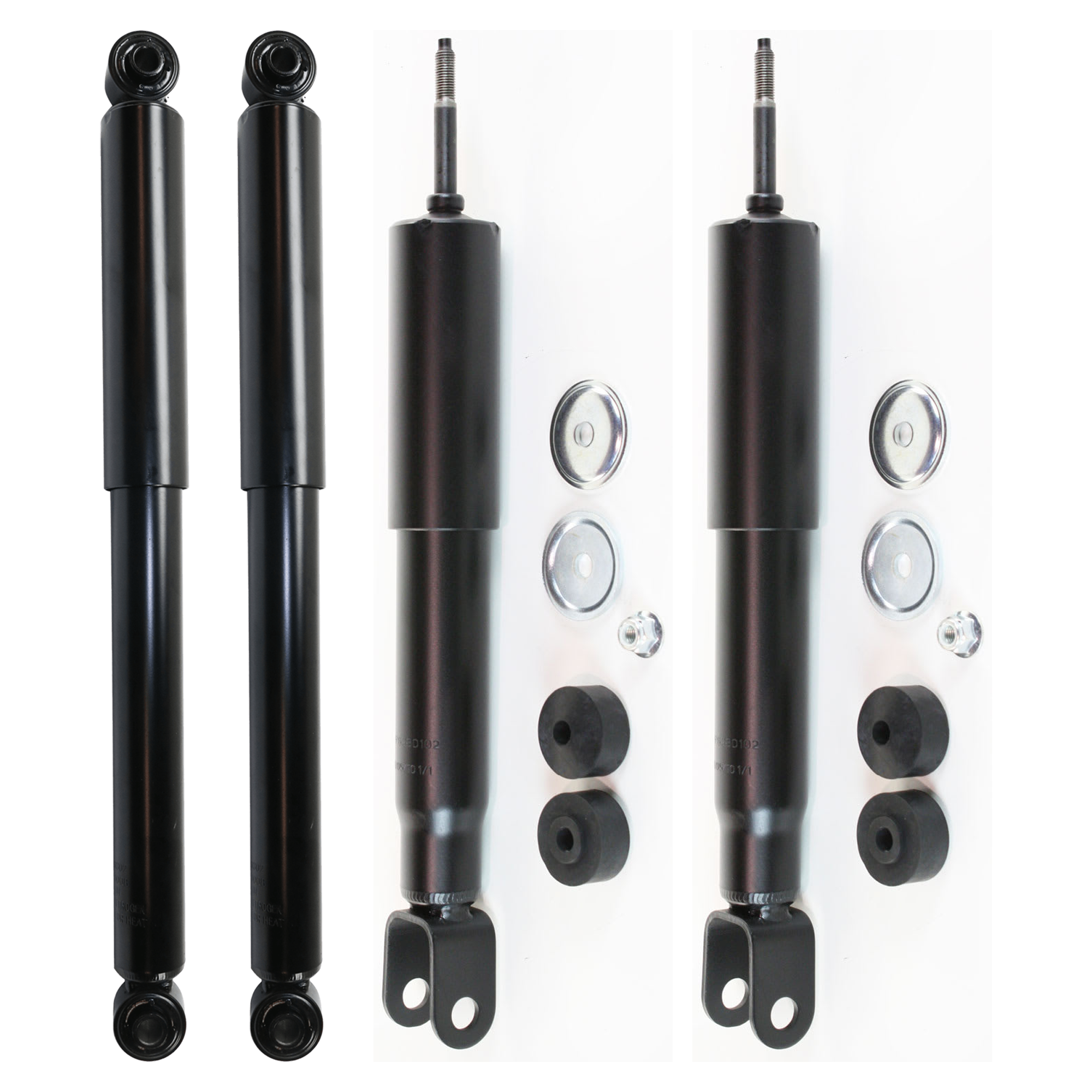 AM SUBURBAN 1500 TAHOE 00-06 FRONT AND REAR SHOCK ABSORBER RH AND LH Gas Charged SKU SET REPG280102 B OEM 1-585-215-715-852-150