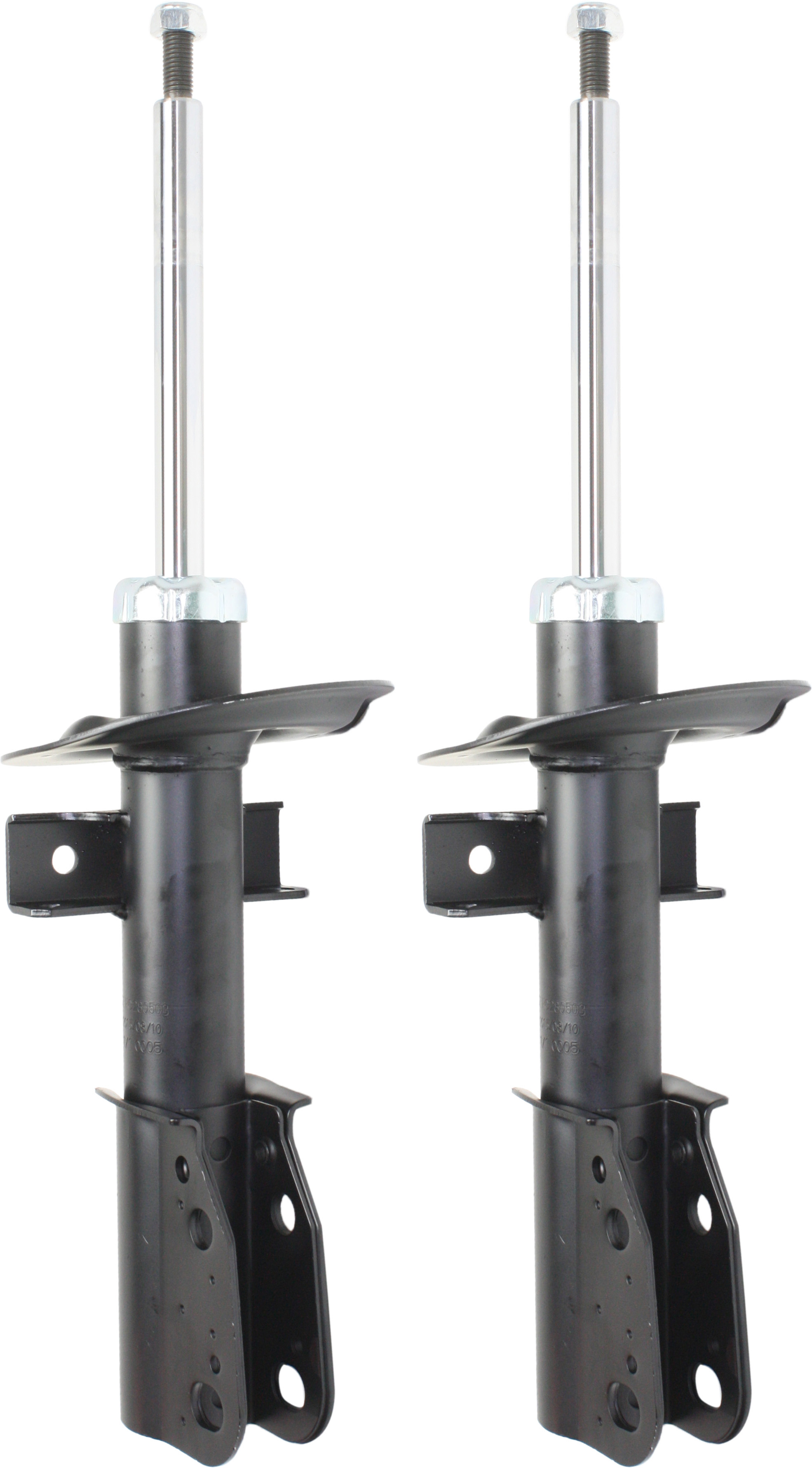 AM ACADIA 07-12 ENCLAVE 08-12 FRONT BARE STRUT RH AND LH Gas Charged Twin tube Set of 2 SKU SET REPG280503-2 OEM 22902421-20757505-20862317