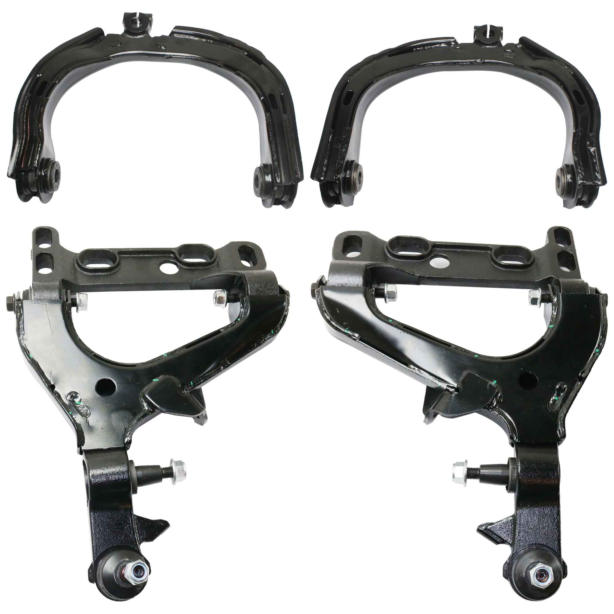 AM ASCENDER 04-08 FRONT CONTROL ARM RH AND LH Upper and Lower w Ball Joint SKU SET REPG281509-4A OEM 15080914-15298273-25786775-158