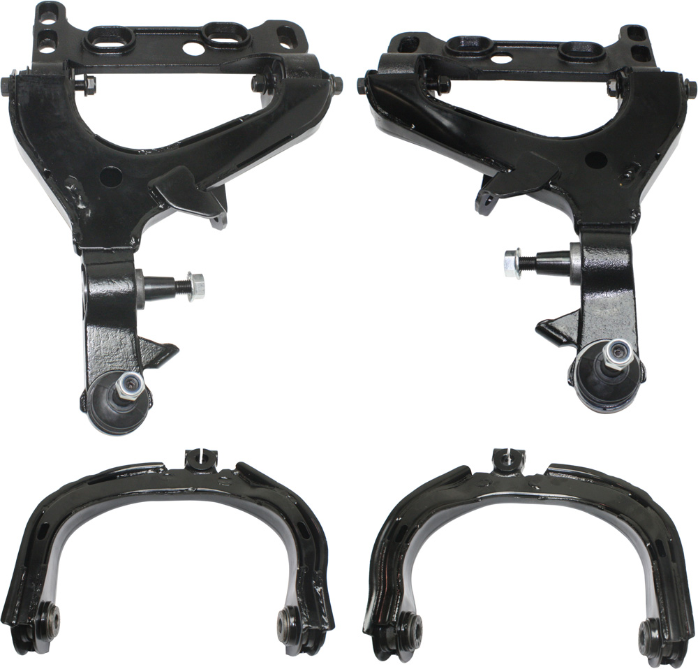 AM TRAILBLAZER ENVOY 02-03 FRONT CONTROL ARM KIT RH AND LH Upper and Lower Set of 4 SKU SET REPG281509-4 OEM 15080914-15298273-25786775-158
