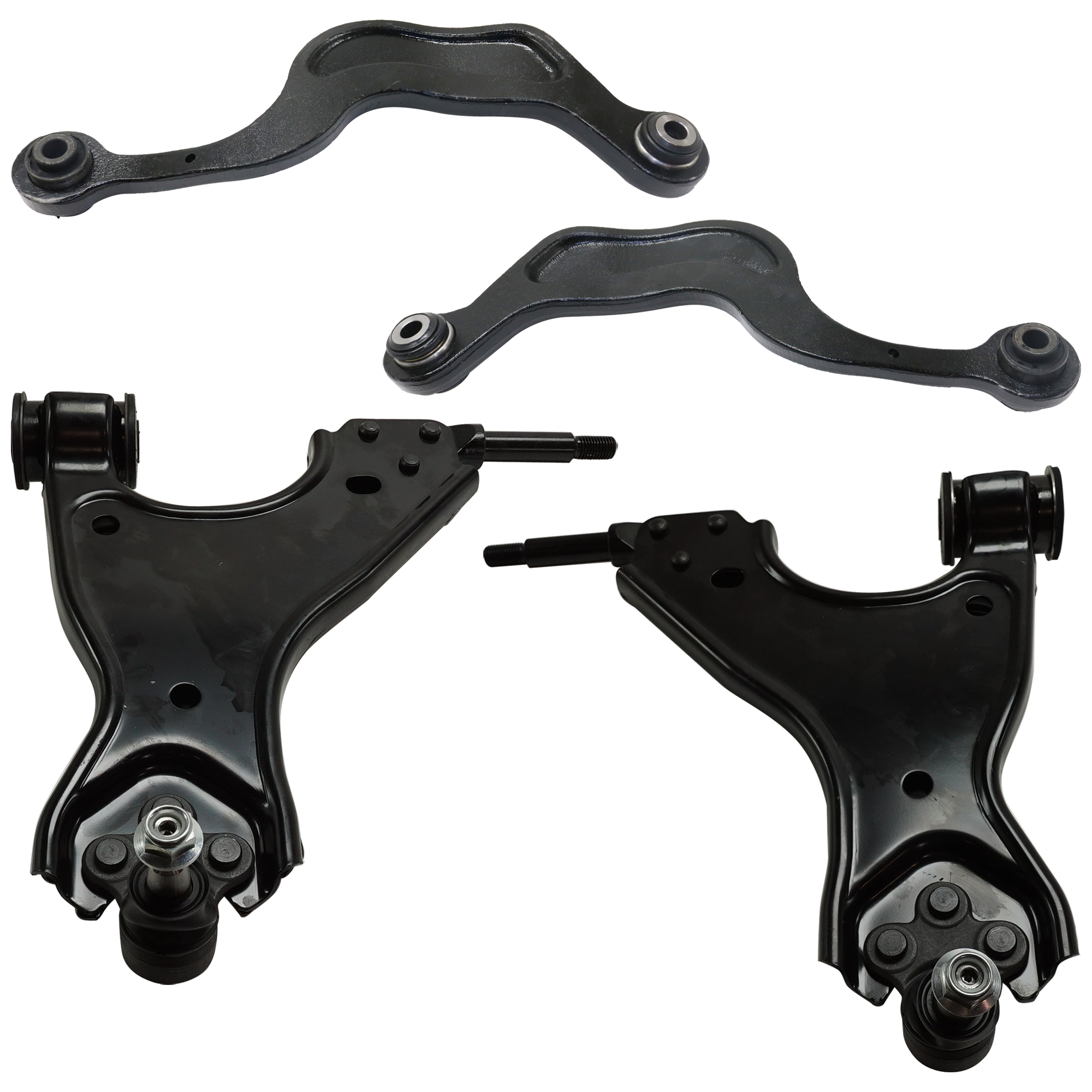 AM ACADIA 07-16 ENCLAVE 08-17 FRONT CONTROL ARM RH AND LH Upper and Lower w Ball Joint and Bushing SKU SET REPG281513-4 OEM 20774419-25798011-23347602-234