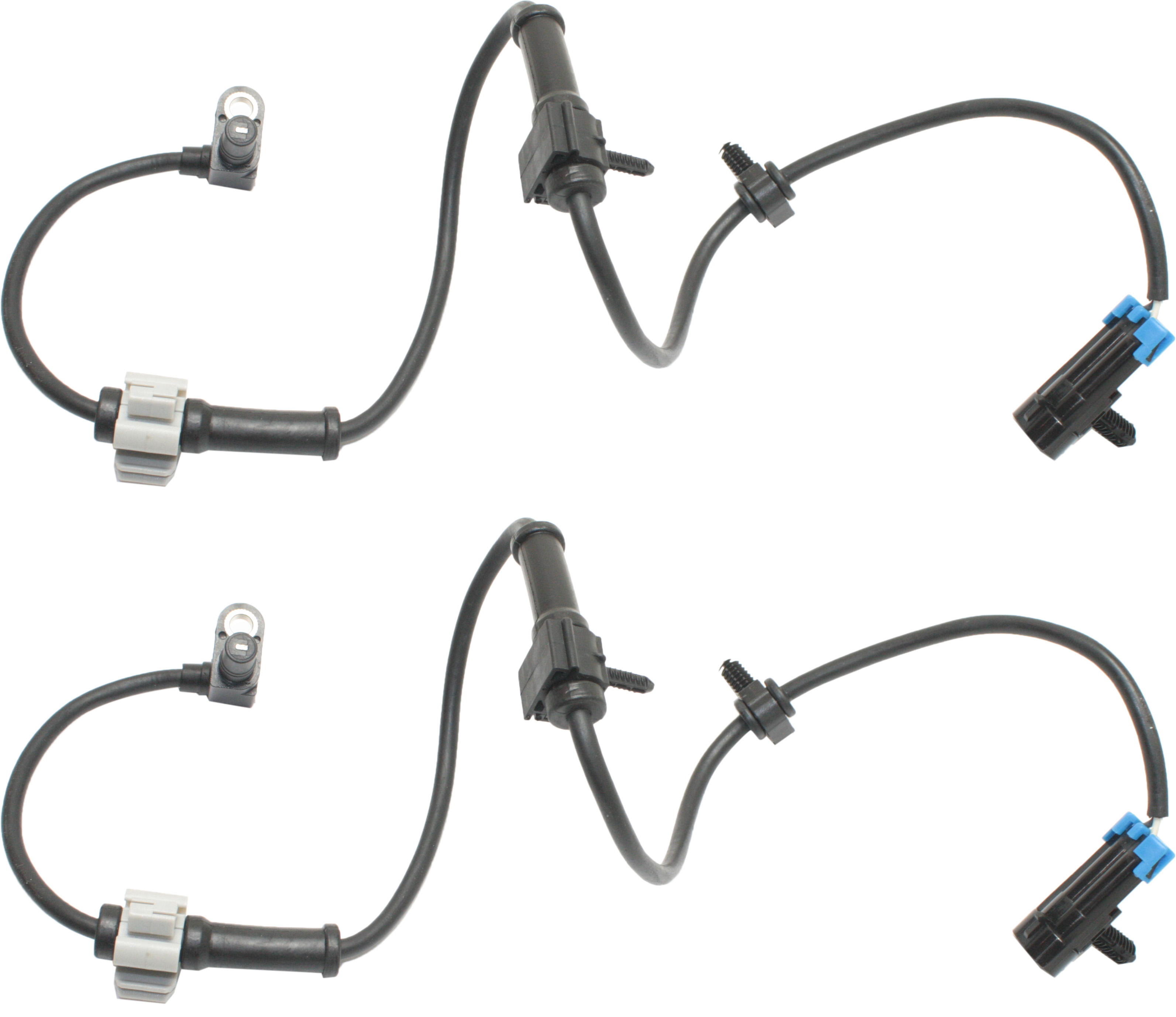AM YUKON 00-06 FRONT ABS SPEED SENSOR RH AND LH w Harness SKU SET REPG310803-2 OEM 15037208-15112378-15112379-152